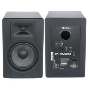 M Audio BX8 D3 8″ 2-Way 150W Powered Studio Monitor (Pair)