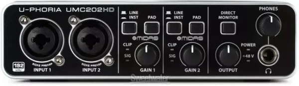 behringer u-phoria umc204hd usb audio interface - Image 7