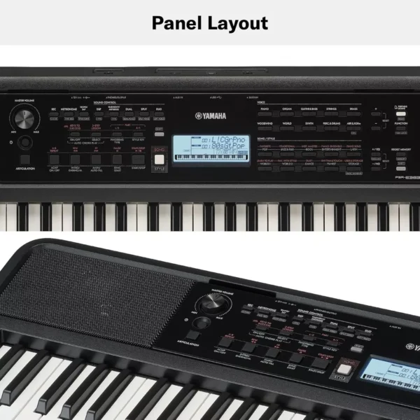 Yamaha PSR-E383 61-Key Standard Portable Keyboard - Image 3