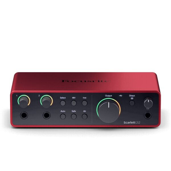 Focusrite Scarlett 2i2 4th Gen USB-C Audio Interface - Image 3