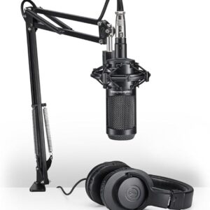 Audio-Technica AT2035PK Vocal Microphone Pack for Streaming/Podcasting