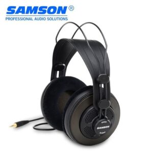 Samson SR850 professional monitoring headphone for studio/semi-open back