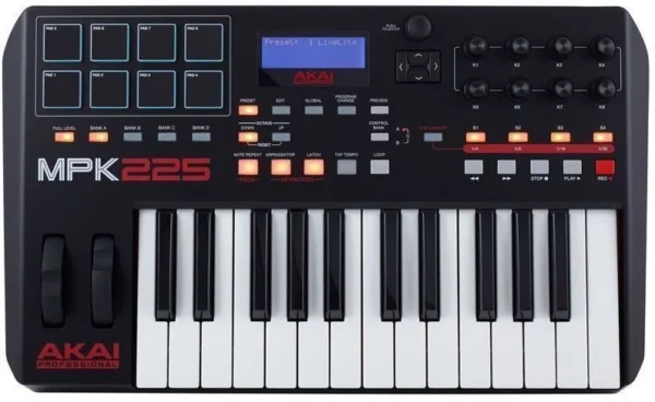 Akai Mpk 225 keyboard controller - Image 4