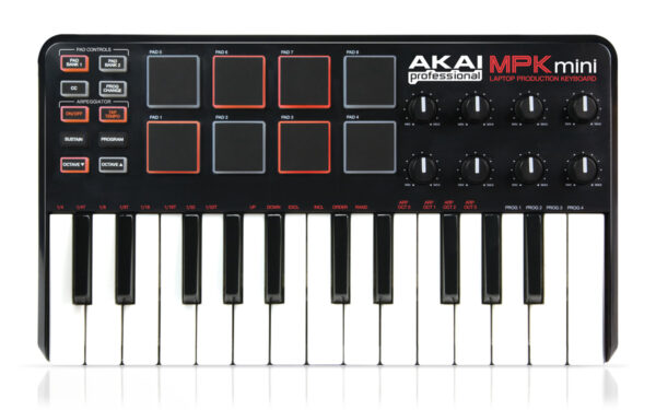 AKAI Professional MPK Mini MKII - Compact Keyboard And Pad Controller - Image 5