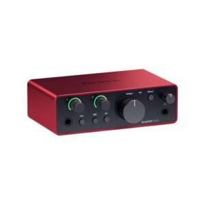 Focusrite Scarlett Solo 4th Gen Sound Card