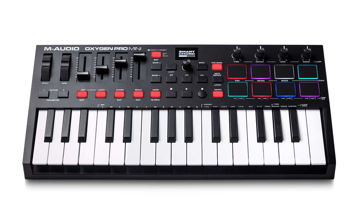 M Audio Oxygen Pro 61 – 61 Key USB MIDI Keyboard Controller - Image 3