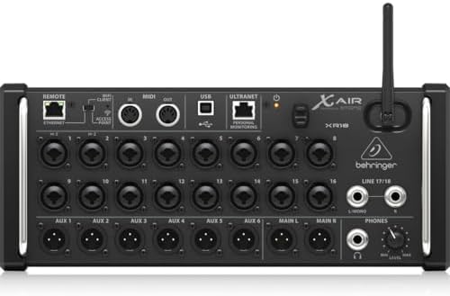Behringer XAir XR18 18-Channel 12-Bus Wireless Digital Mixer for iPad/Android Tablet - Image 6