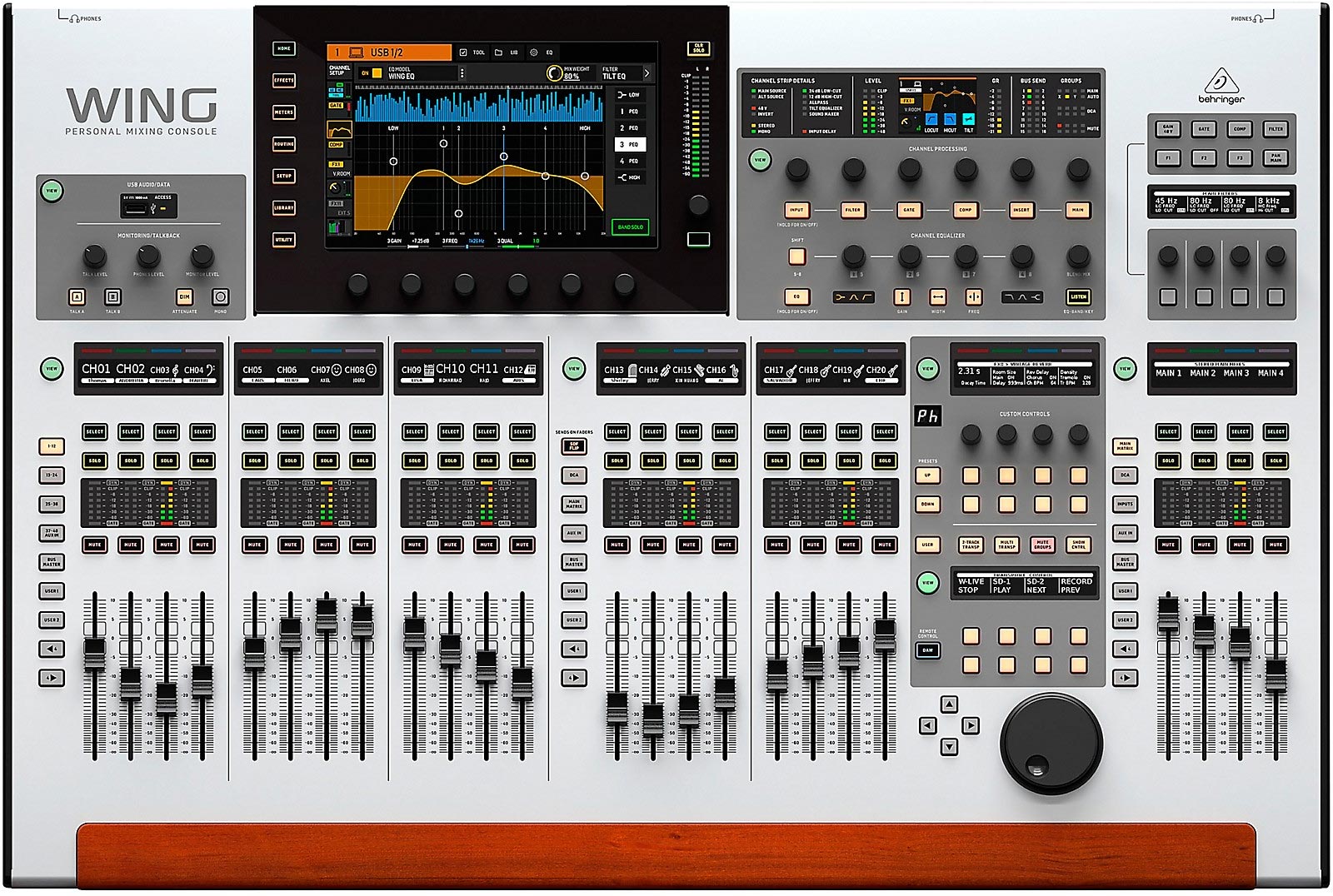 behringer wing 48 digital mixing console - Image 2