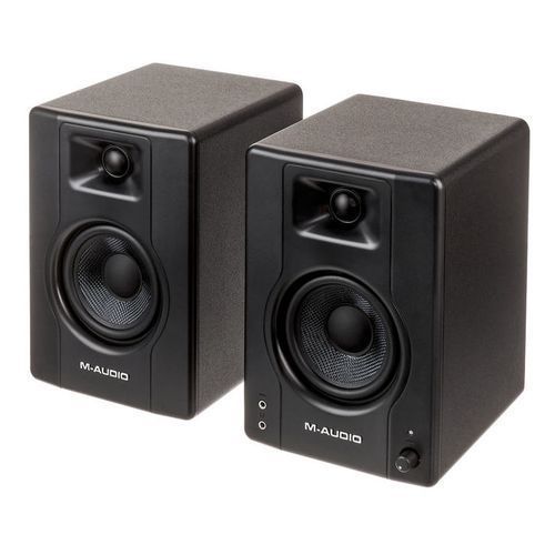 M Audio BX4 120-Watt Powered Monitor / Studio Monitors - Image 3