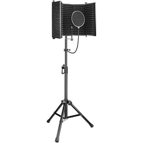 Vocal Booth Mic Reflection / Filter With Stand - Image 3