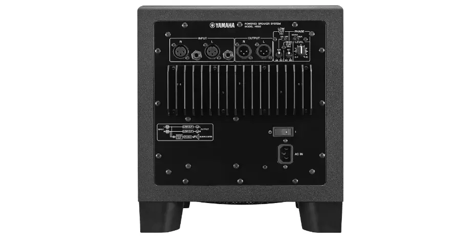 Yamaha HS8S 8 Inch Powered Studio Subwoofer - Image 5